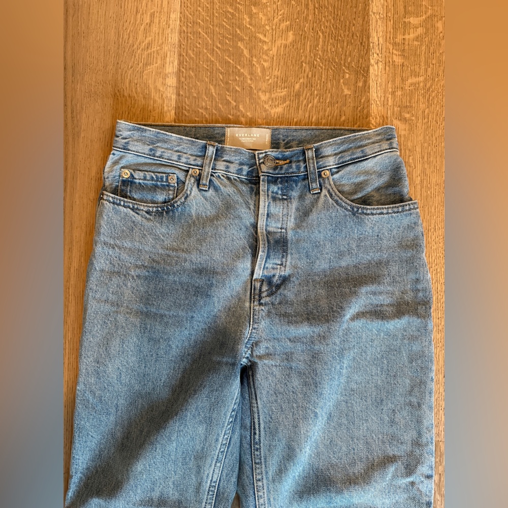 Everlane 90’s cheeky jeans size 25 in light blue